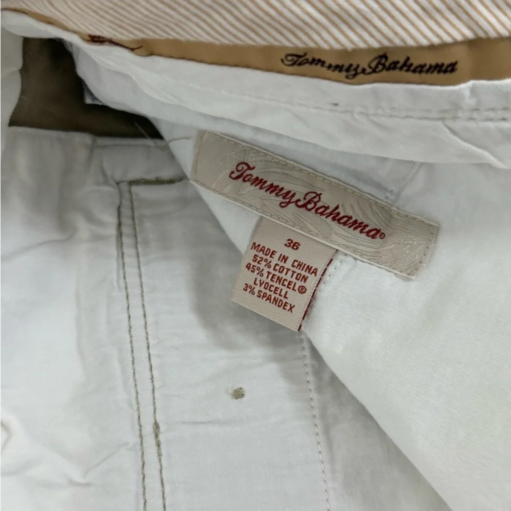 Men's Tommy Bahama Tan Casual Khaki Style Shorts, Sz 36